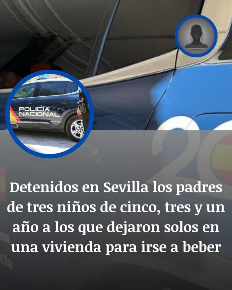 Sevilla: el llanto de tres niños solos destapó una noche de abandono, suciedad y alcohol
