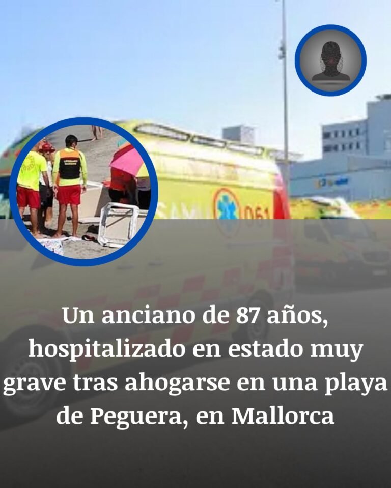 Peguera: un turista suizo de 87 años lucha por sobrevivir tras ahogarse en La Romana