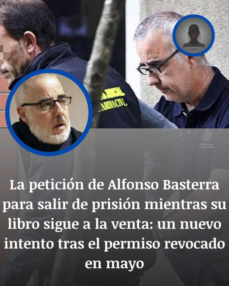 Alfonso Basterra vuelve a pedir permiso para salir de la cárcel de Topas