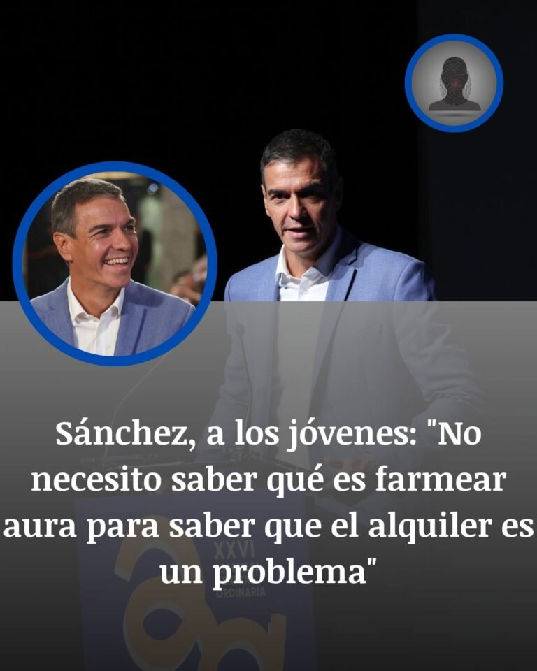 Sánchez y los jóvenes: “farmear aura” frente a la crisis del alquiler