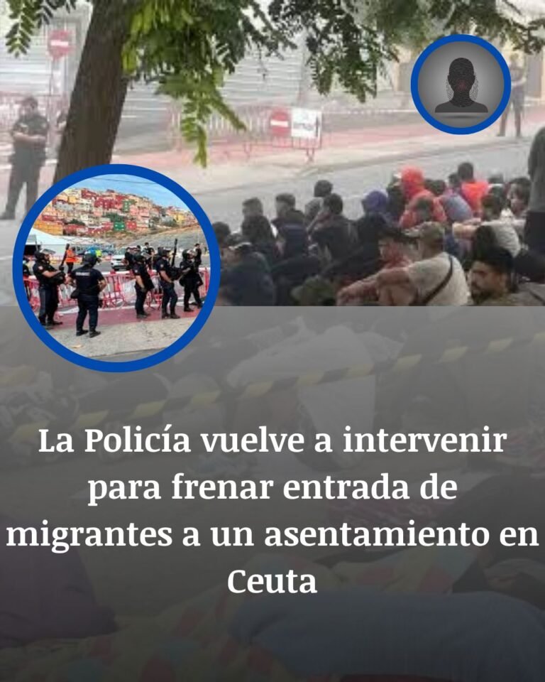 Ceuta vuelve al borde del choque: la Policía frena otro acceso forzado al campamento de Loma Colmenar