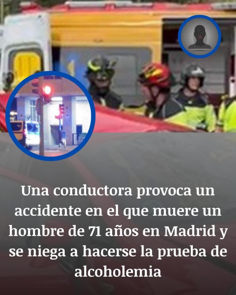 Conductora detenida tras el accidente mortal de La Vaguada: se negó a las pruebas de alcohol y drogas