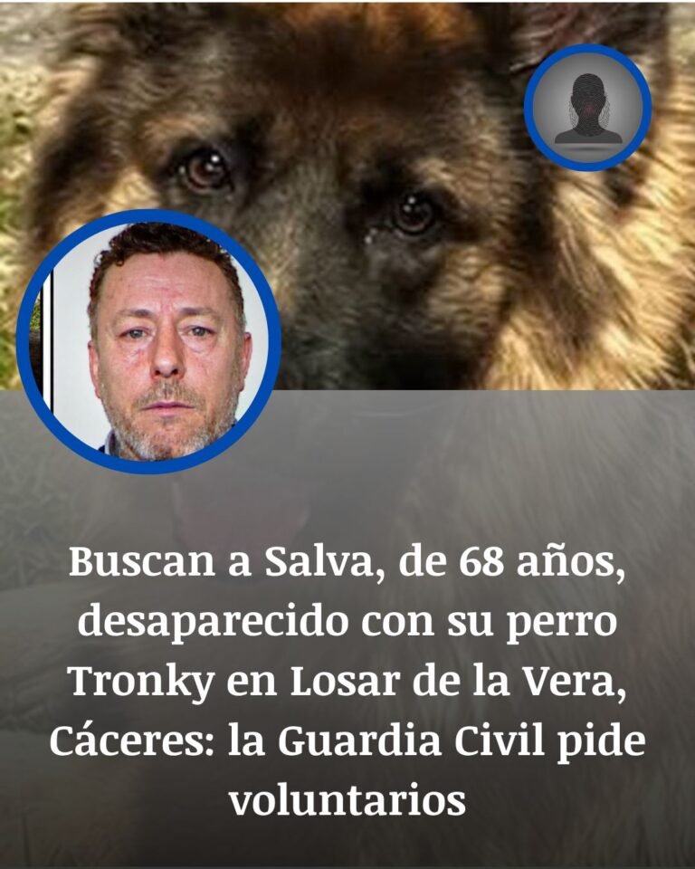 Buscan a Salva y a su perro Tronky tras desaparecer en Losar de la Vera