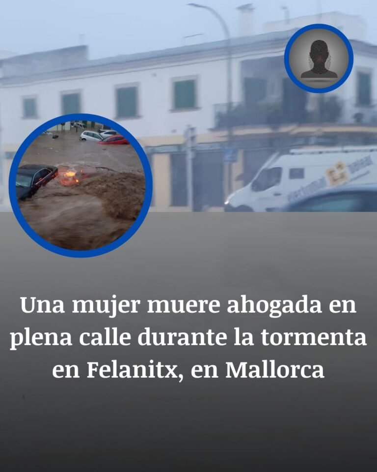 Felanitx: una mujer muere atrapada bajo un coche durante la tromba de agua