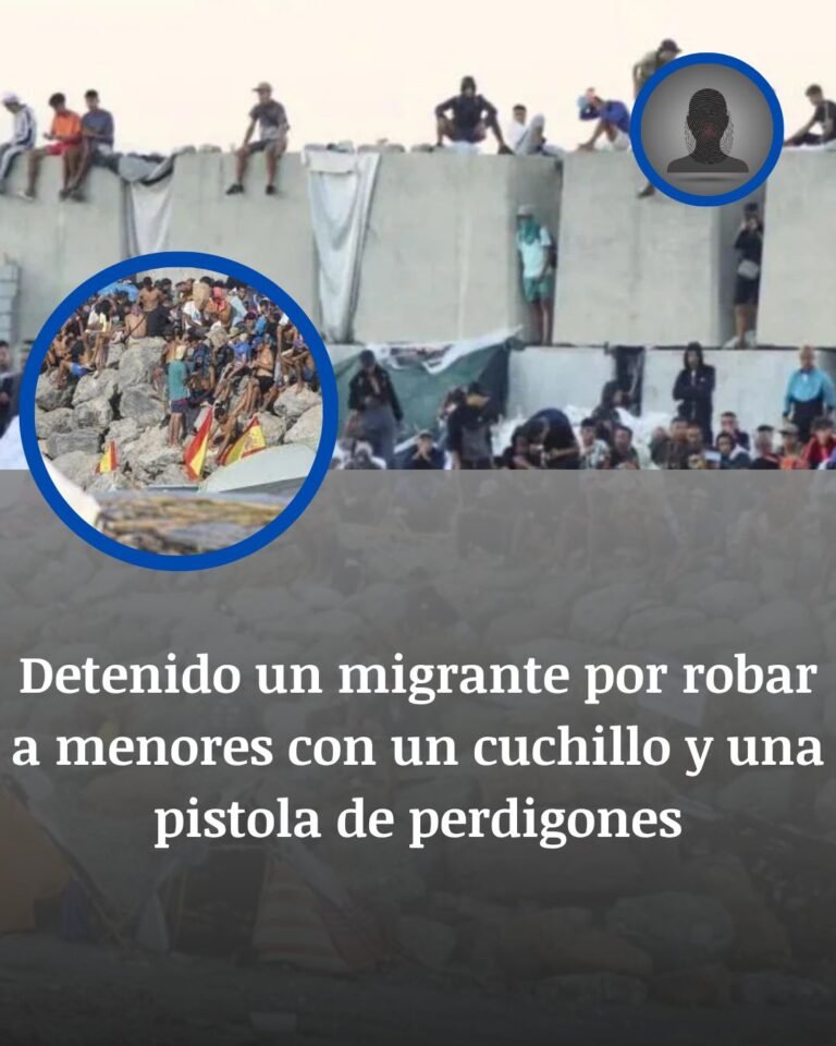 Detenido en Ceuta por robos a menores con un cuchillo y una pistola de perdigones