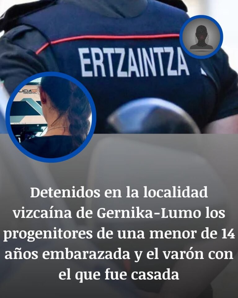 Detenidos los padres y el marido de una menor de 14 años embarazada tras un presunto matrimonio forzado en Gernika