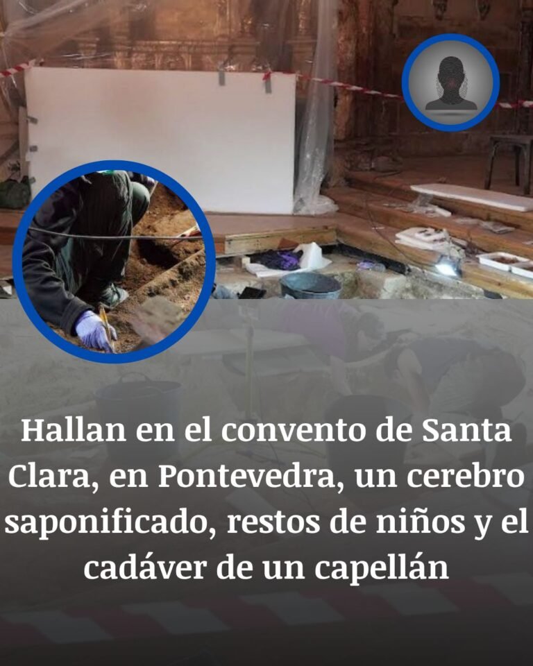El cerebro saponificado de Santa Clara: el hallazgo que inquieta a Pontevedra
