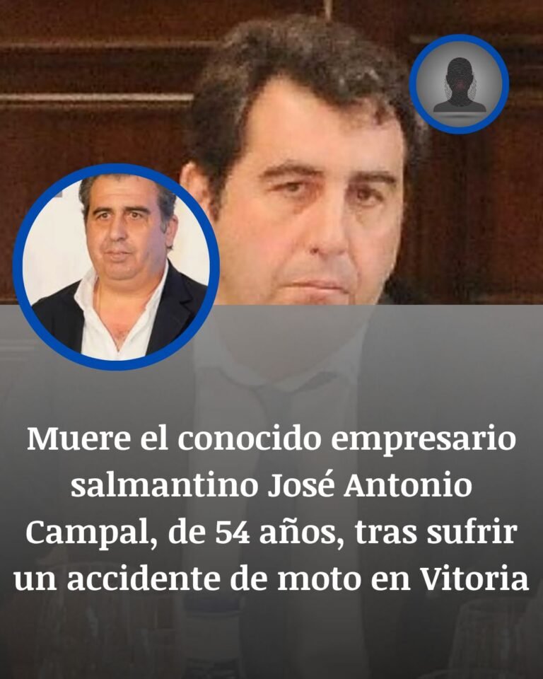 Muere José Antonio Campal, empresario salmantino, tras un accidente de moto en Vitoria