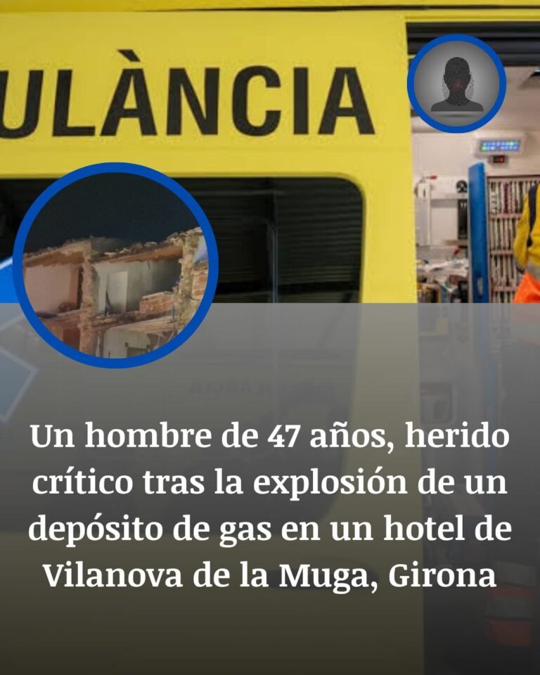 Explosión de gas en un hotel de Peralada: un hombre, crítico y la masía precintada