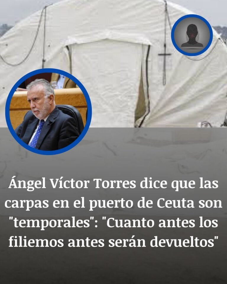 Ceuta instala carpas temporales en el puerto para identificar a migrantes y acelerar retornos