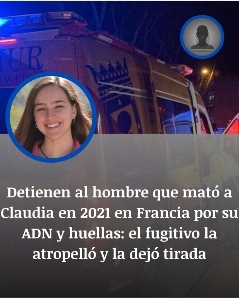 Detenido en Francia el fugitivo del atropello mortal de Claudia San Román