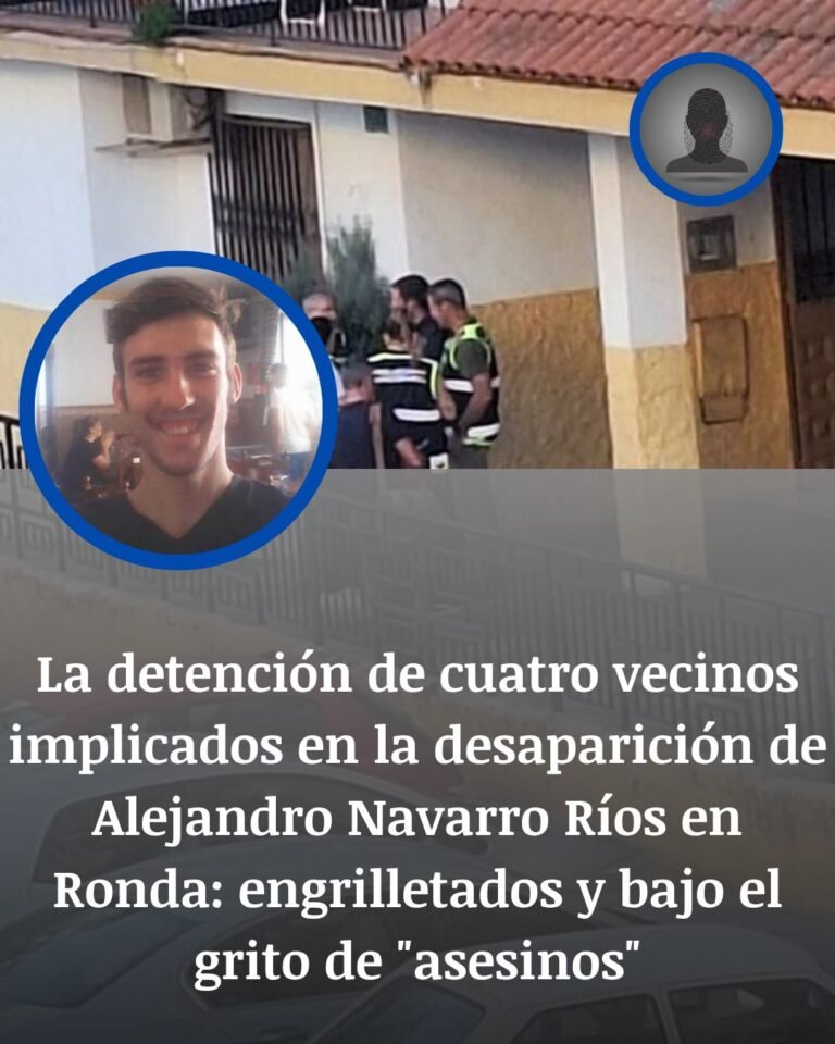 Ronda: cuatro detenidos en el entorno de Alejandro Navarro Ríos