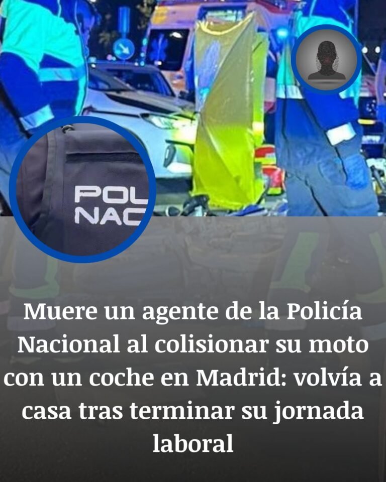 Un policía vuelve a casa en moto y muere tras un choque en Latina