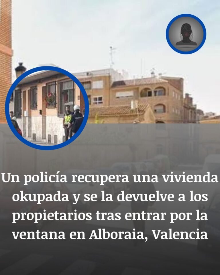 Una ventana abierta y una cerradura nueva: la recuperación de una vivienda ocupada en Alboraia