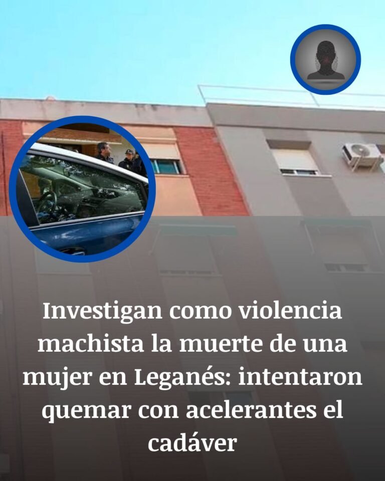 Leganés: investigan como posible violencia machista el asesinato de una mujer
