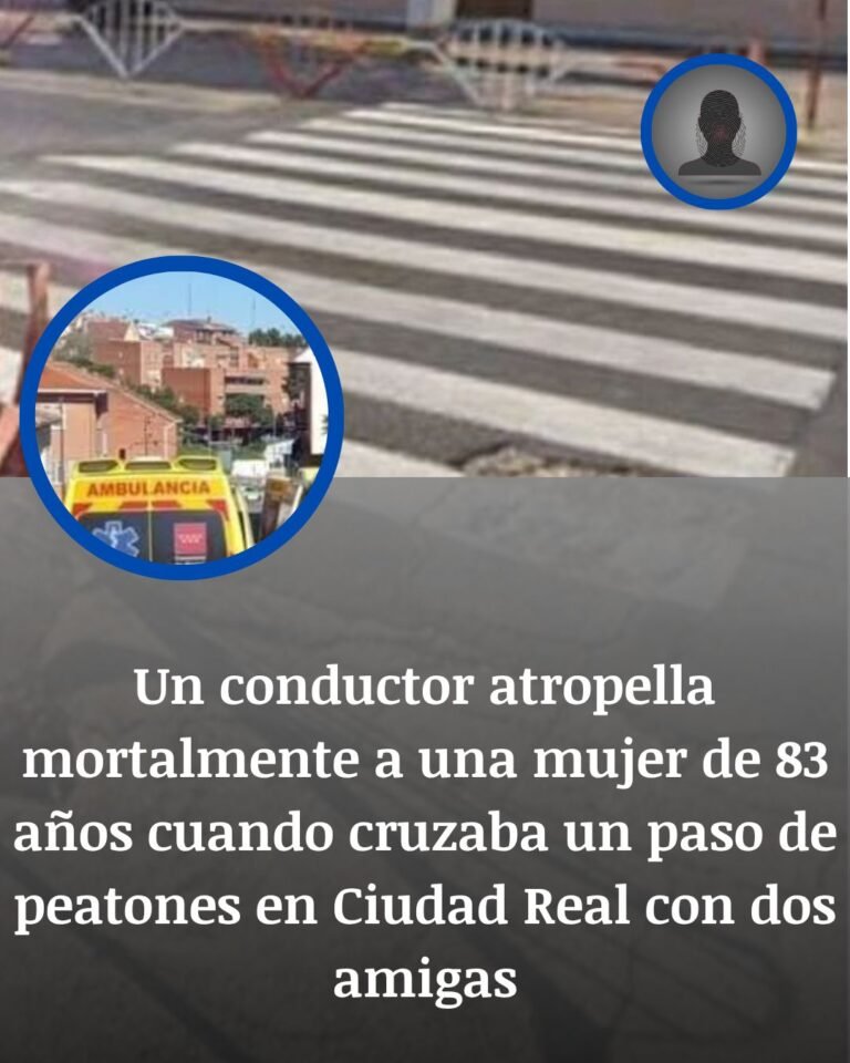 Argamasilla de Calatrava: muere una mujer de 83 años atropellada en un paso de peatones