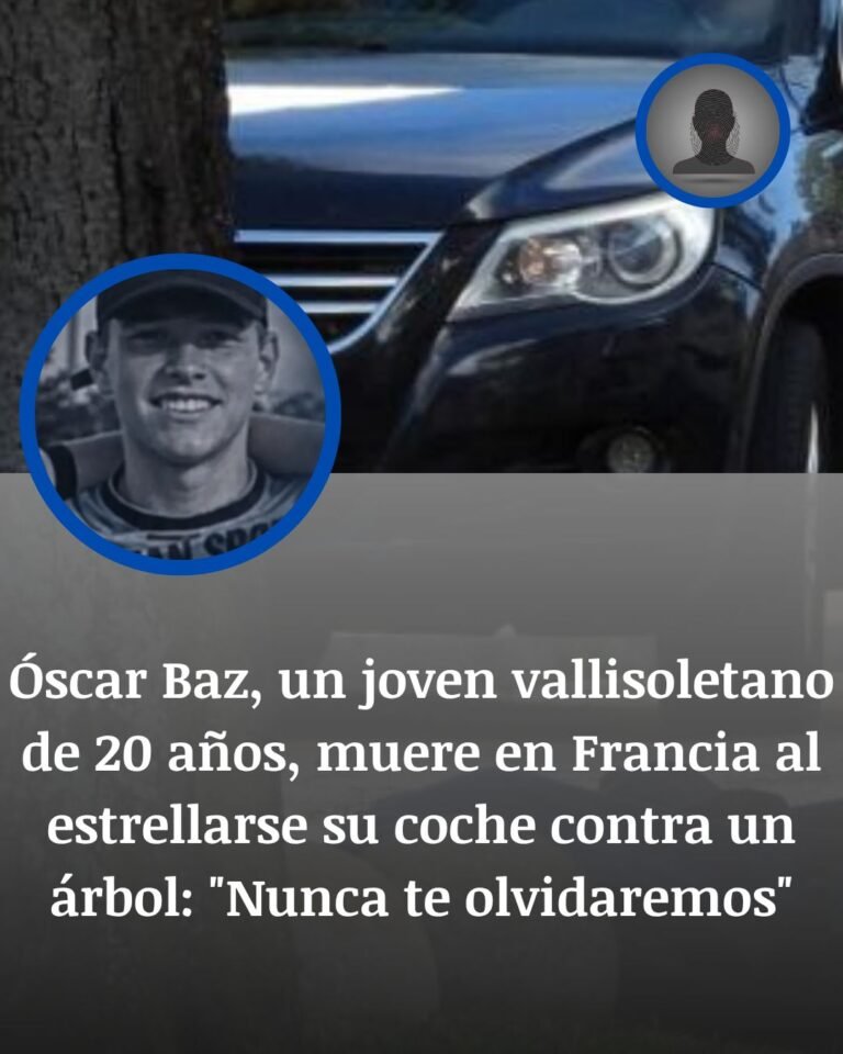 Óscar Baz, de 20 años, muere tras un accidente en la A89 de Francia