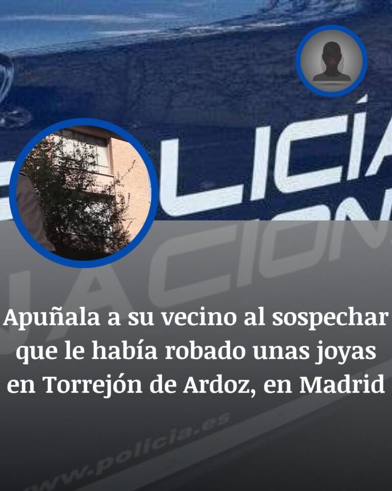 Detenido en Torrejón tras apuñalar a un vecino por unas joyas