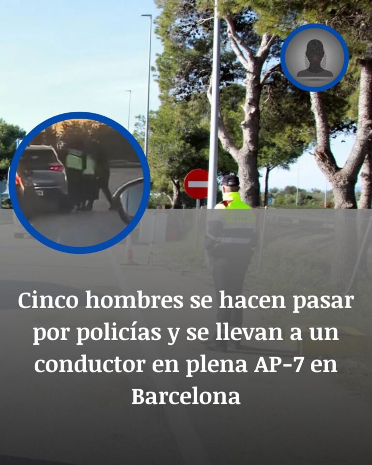 Falsos policías secuestran a un hombre en la AP-7 de Barcelona