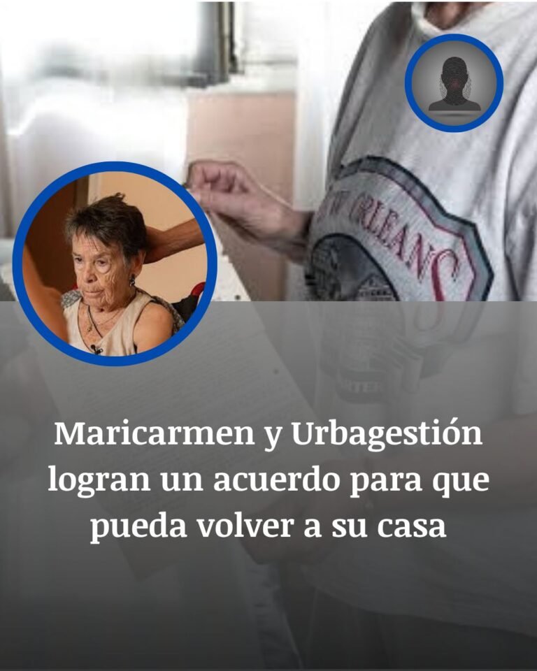 Maricarmen podrá volver a casa tras el acuerdo con Urbagestión