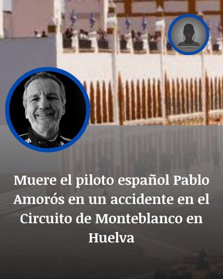 Muere el piloto Pablo Amorós tras un accidente en el Circuito de Monteblanco