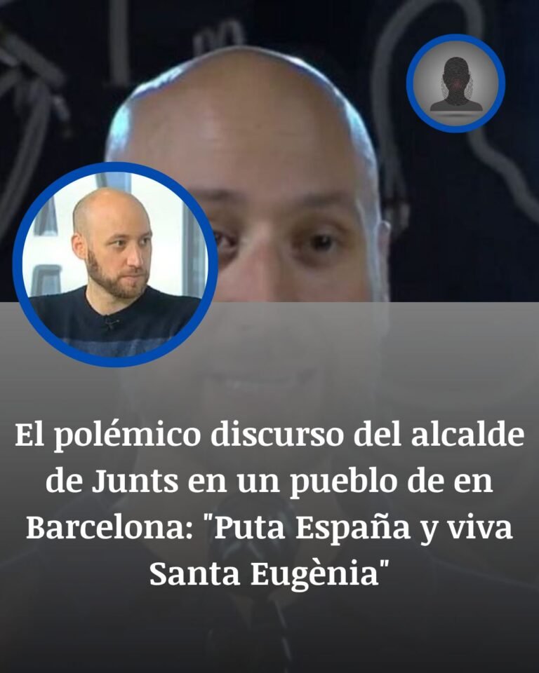 El alcalde de Santa Eugènia de Berga cierra un discurso con «Puta España»