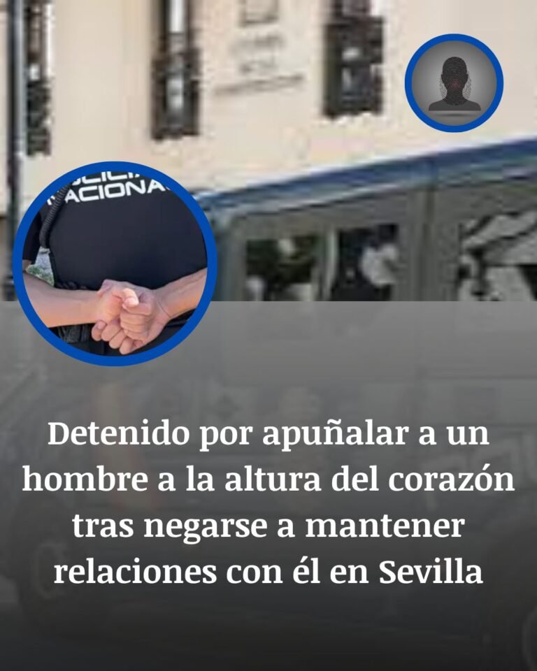 Sevilla: la negativa sexual que terminó en una puñalada a la altura del corazón