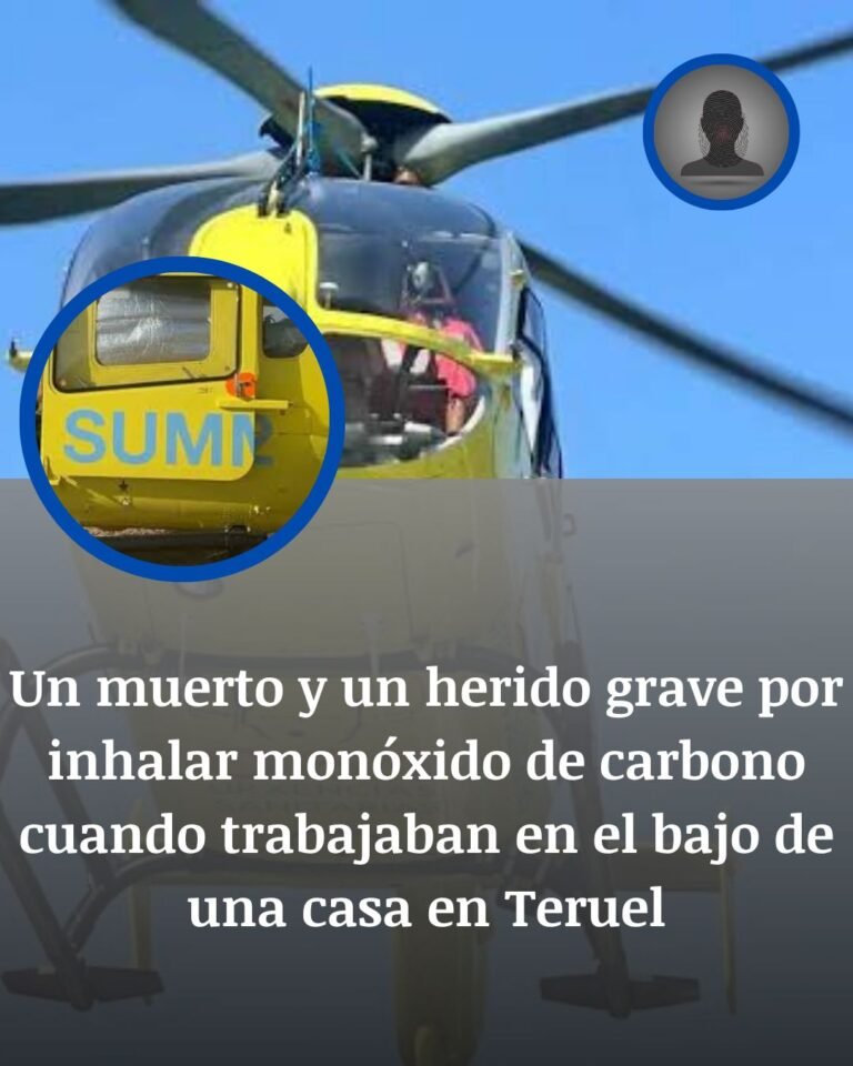 Teruel: un trabajador muere y otro queda grave por monóxido de carbono en una cochera