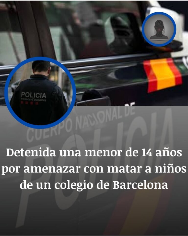 Amenazas contra una escuela de Barcelona: detenida una menor de 14 años