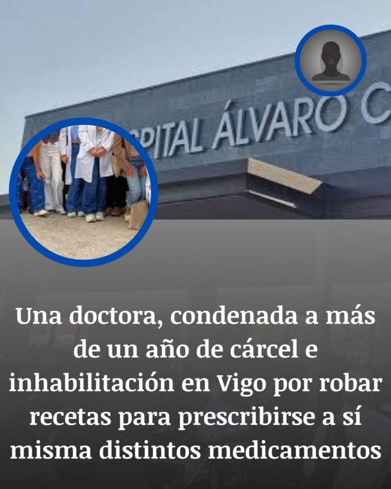 Vigo: una médica acepta cárcel e inhabilitación por falsificar recetas de una compañera