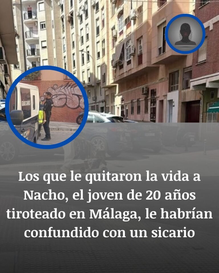 Málaga: la investigación apunta a que Nacho fue confundido con un sicario