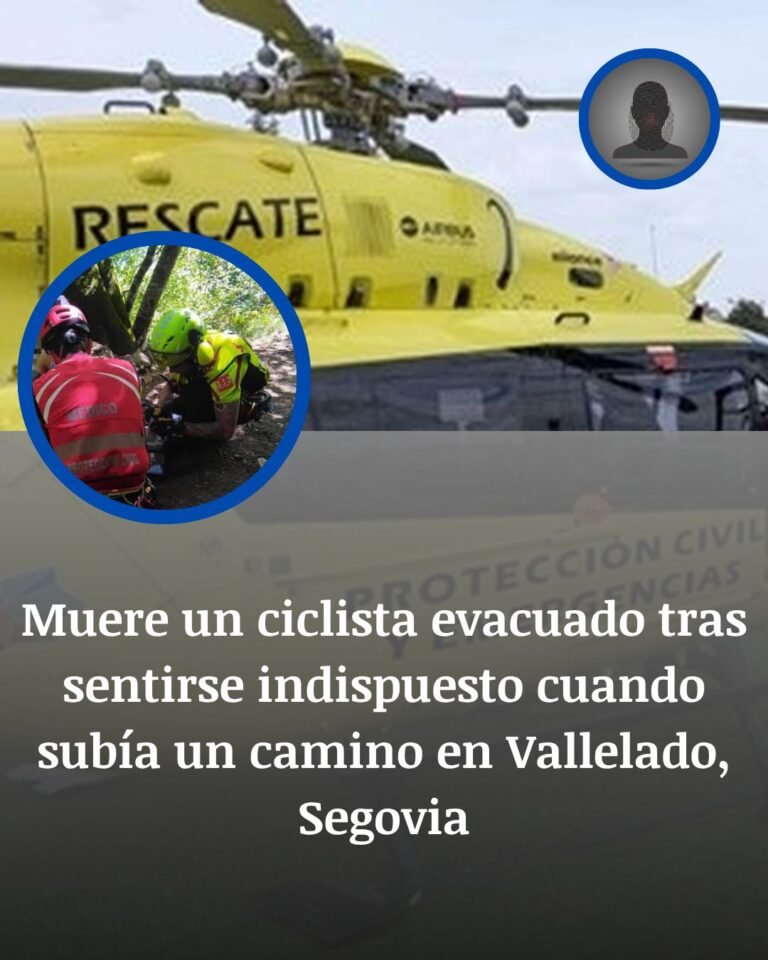 Muere un ciclista de 65 años tras un rescate de emergencia en Vallelado