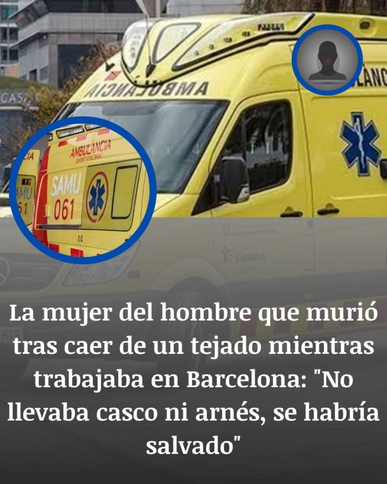 La viuda del trabajador muerto en Igualada denuncia que no llevaba casco ni arnés
