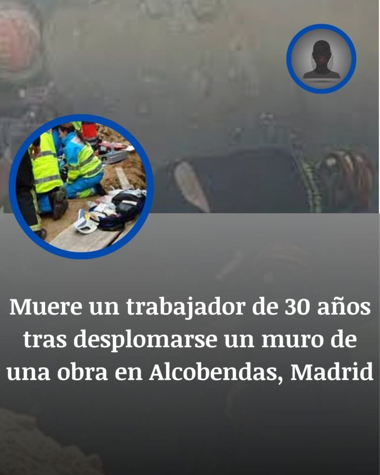 Muere un trabajador de 30 años sepultado por un muro en una obra de Alcobendas