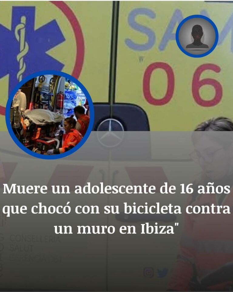 Muere un adolescente de 16 años tras chocar con su bicicleta contra un muro en Ibiza
