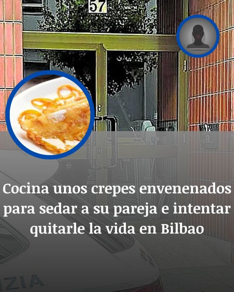 Bilbao: seis años de cárcel por intentar matar a su pareja con crepes y diazepam