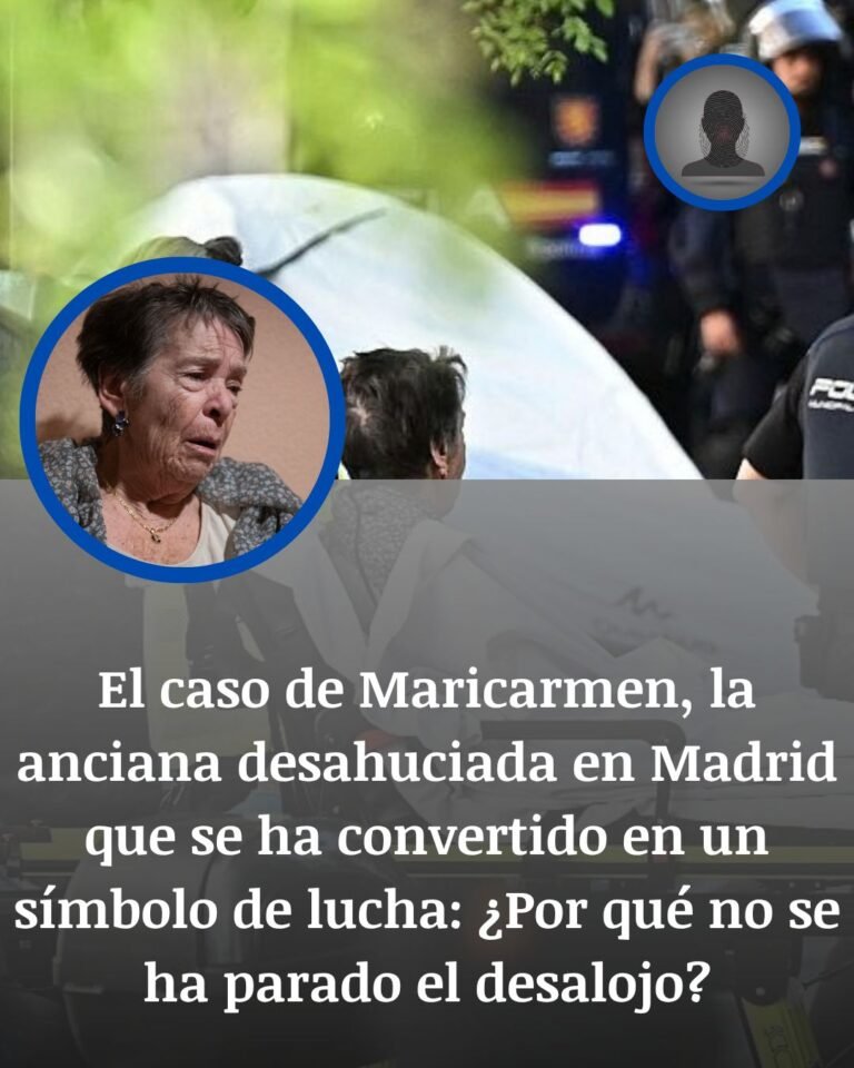 Madrid: ejecutan el desahucio de Maricarmen tras 70 años en su casa