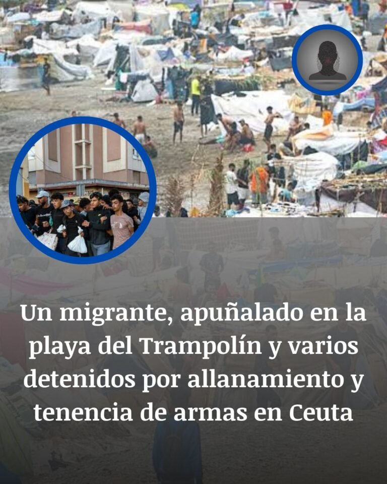 Ceuta: un apuñalamiento en El Trampolín deja un herido grave y varias detenciones