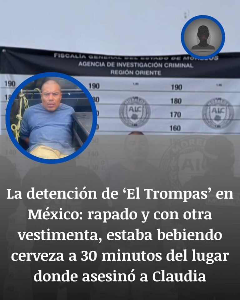 Detenido ‘El Trompas’ en Cuautla: la captura que abre una nueva fase en el caso de Claudia Tacoronte