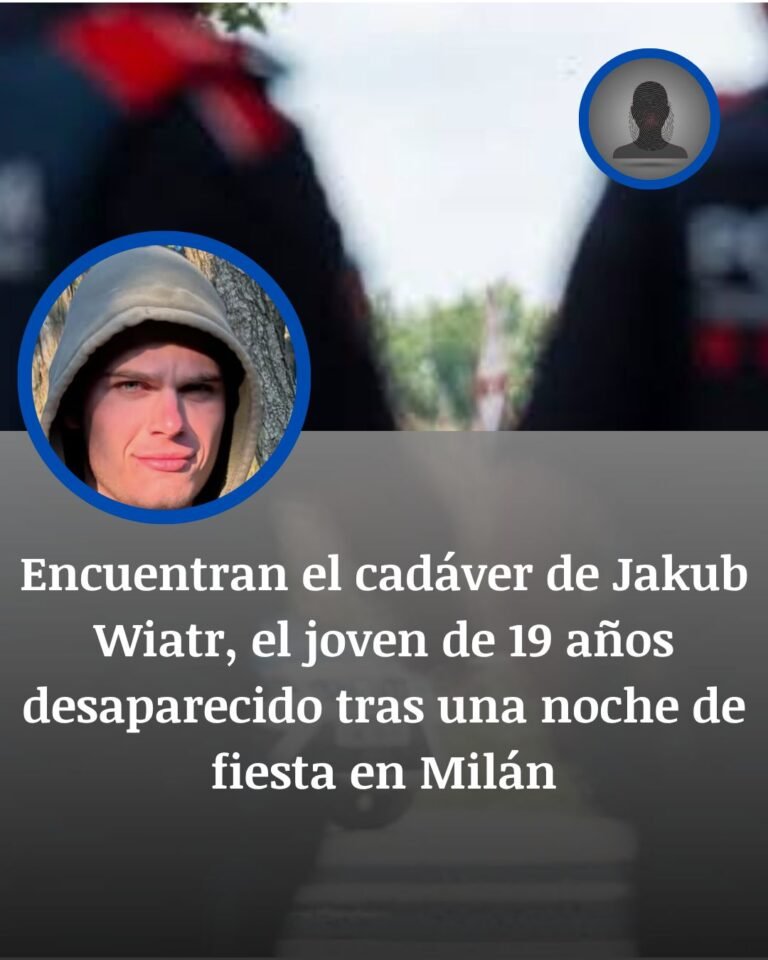 Hallan muerto a Jakub Wiatr tras desaparecer después de una noche en Milán