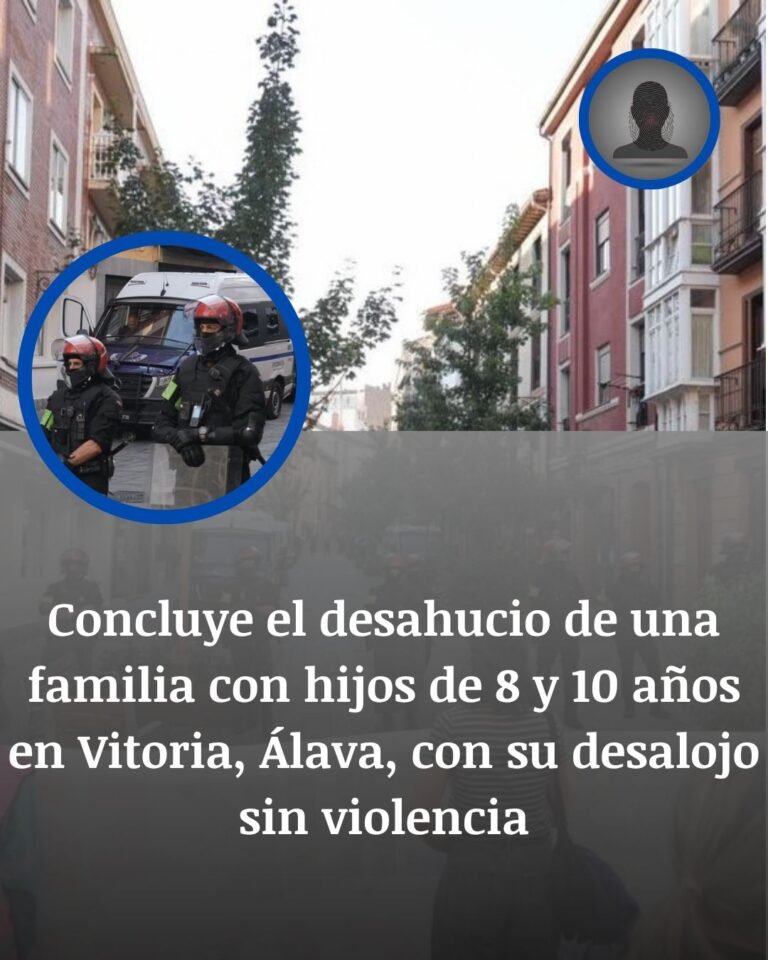 Vitoria-Gasteiz: desalojan a una familia con dos menores tras catorce años de alquiler