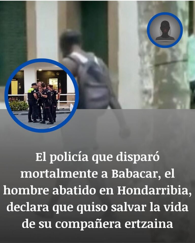 Hondarribia: el agente que disparó a Babacar declara que actuó para salvar a una ertzaina