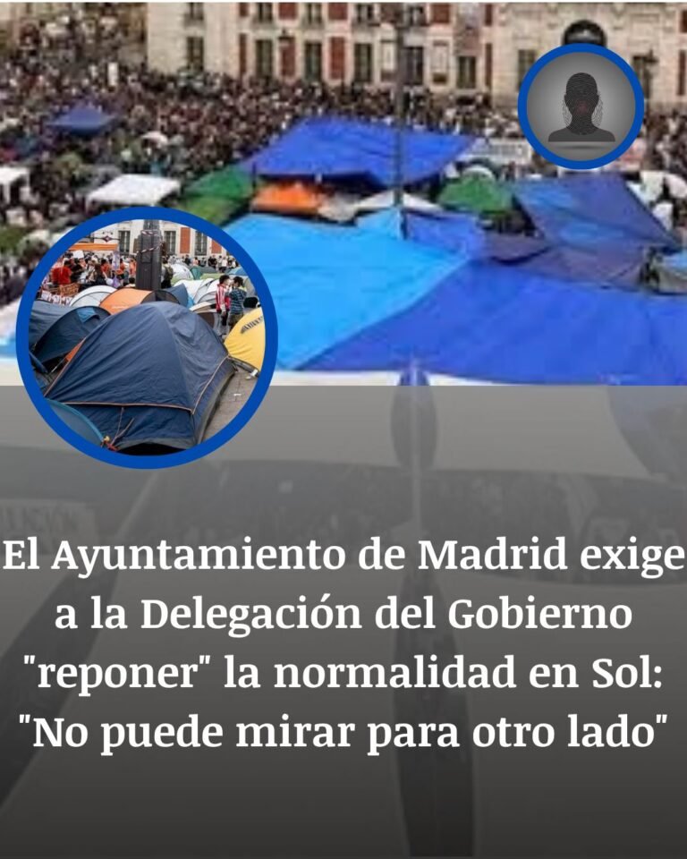 La acampada de Sol abre un pulso institucional: Madrid exige recuperar la normalidad