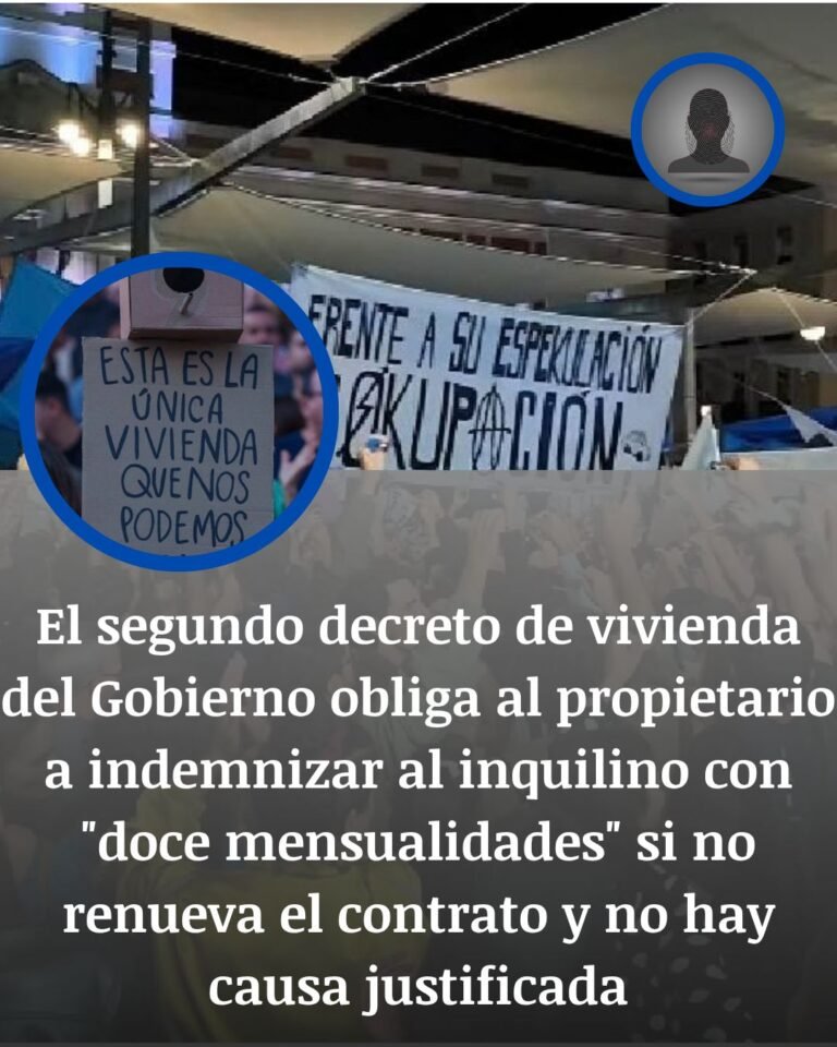 El segundo decreto de vivienda plantea doce meses de indemnización al inquilino por no renovar el alquiler