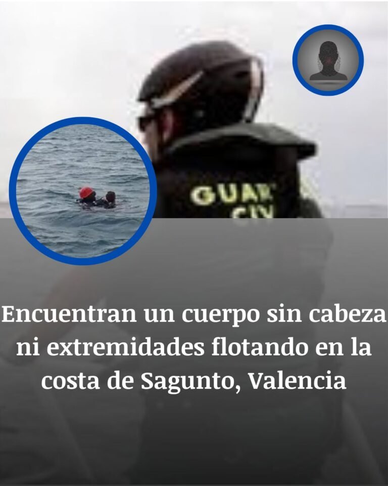 Sagunto: investigan el hallazgo de un cuerpo sin cabeza ni extremidades frente a la costa