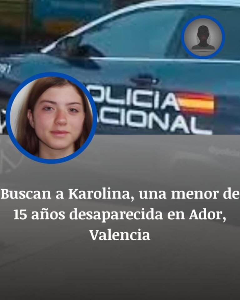 Ador busca a Karolina, una menor desaparecida en Valencia