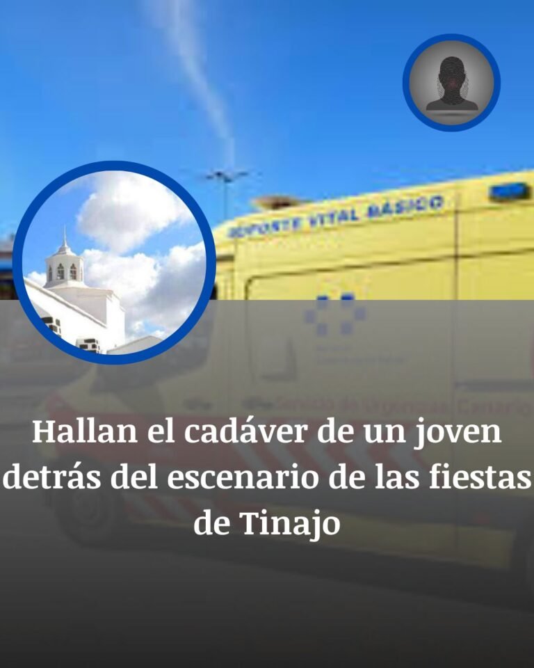 Hallan el cuerpo sin vida de un joven de 24 años tras las fiestas de Los Dolores en Lanzarote