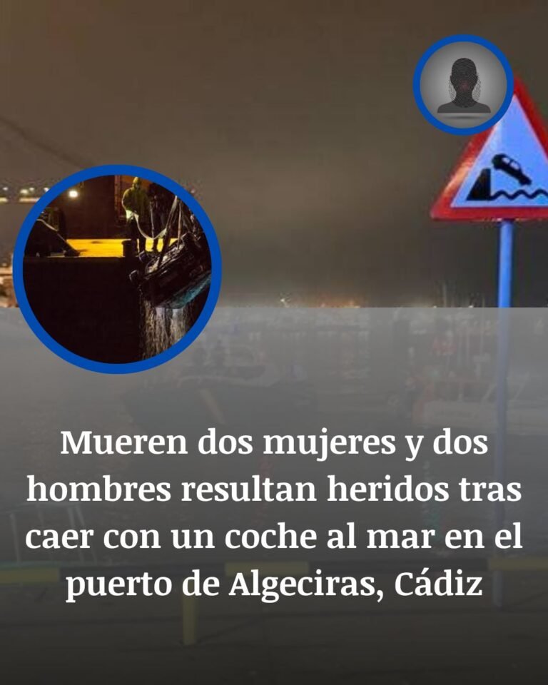 Mueren dos mujeres tras caer un coche al mar en el puerto de Algeciras camino de Tánger