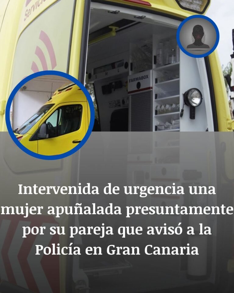 Gran Canaria: detenido tras apuñalar presuntamente a su pareja en Santa Lucía de Tirajana