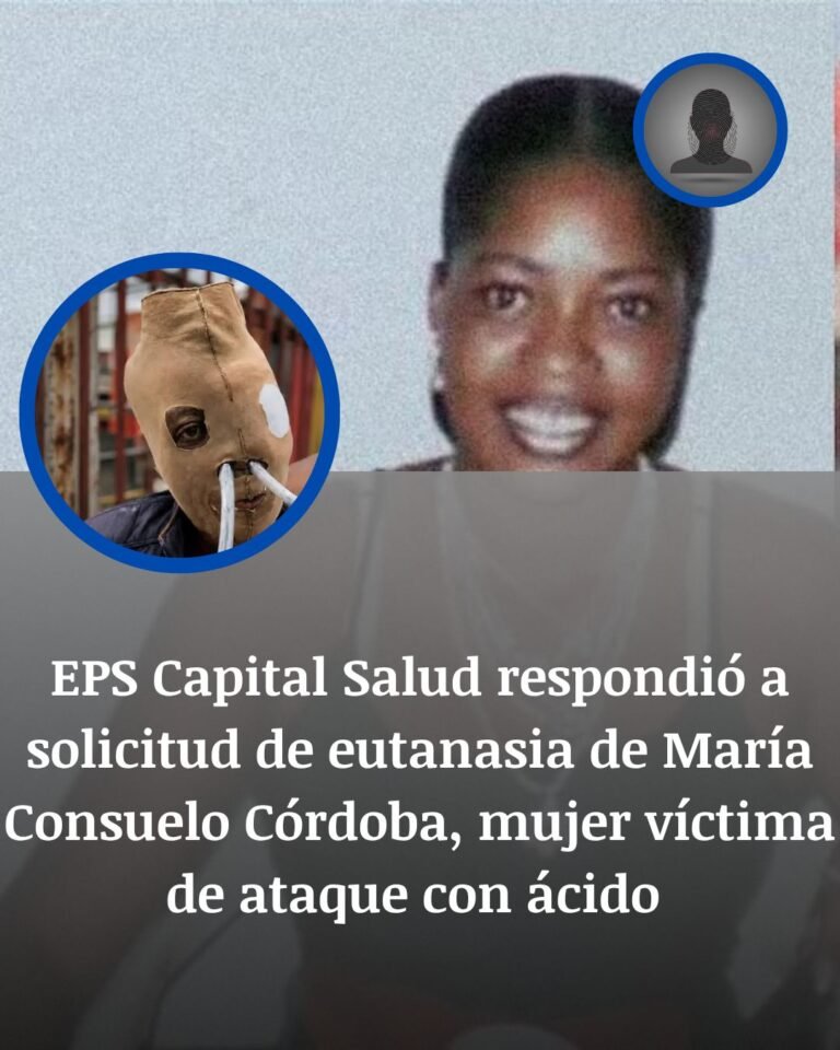 Capital Salud autoriza la eutanasia de María Consuelo Córdoba tras 26 años de secuelas por un ataque con ácido en Bogotá